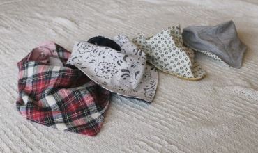 Bandana baby bib tutorial