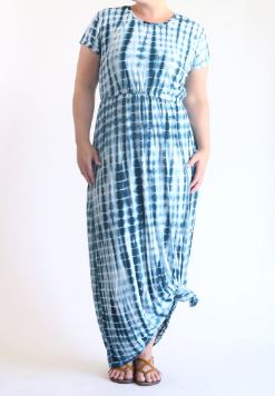 Cap sleeve maxi dress pattern