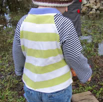 Toddler t-shirt from onsie free sewing tutorial