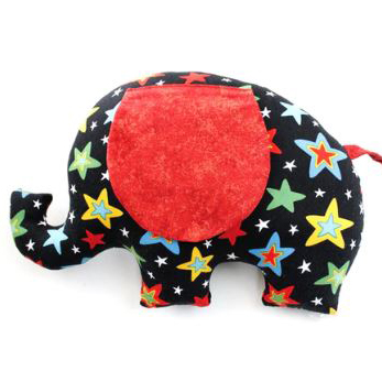 Easy flat elephant sewing pattern