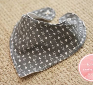 Diy bandana baby bib