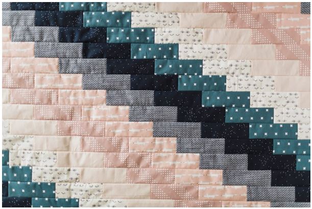 Fat quarter baby quilt pattern