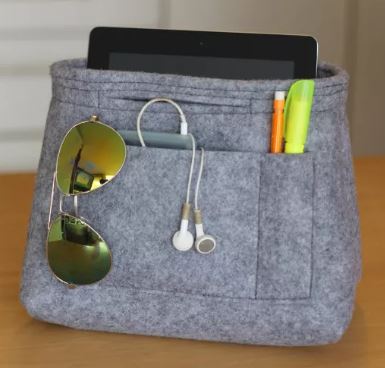 Felt purse organizer free sewing pattern