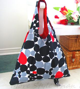 Fold up shopping bag pattern