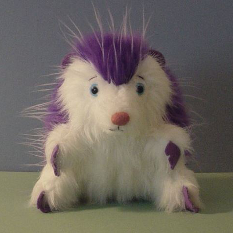 Hedgehog plush sewing pattern