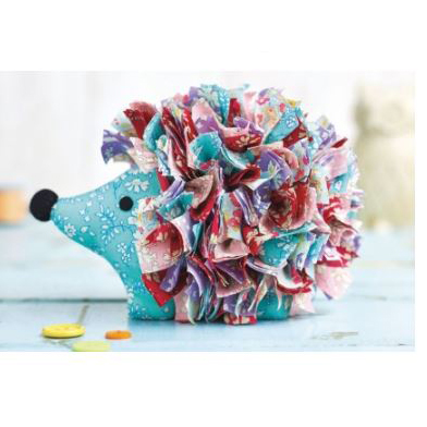 Hedgehog stuffed animal sewing pattern