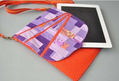 iPad tablet carrying case with strap