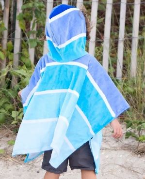 Kids beach towel poncho pattern free