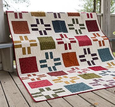 Quilt from layer cake fabric free pattern