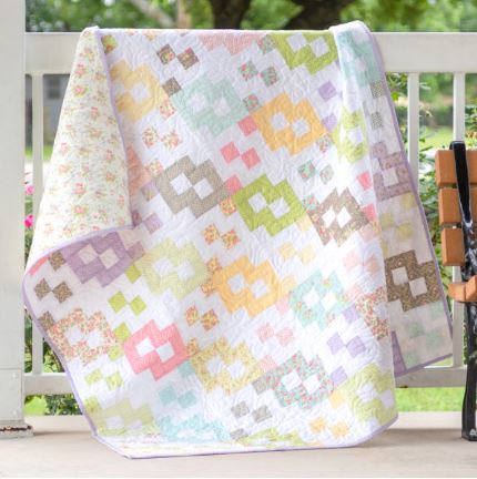 Layer cake links quilt free pattern