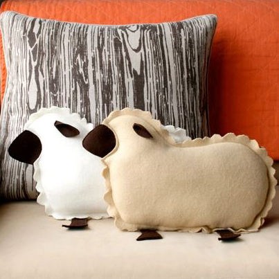 Lamb pillow sewing pattern free