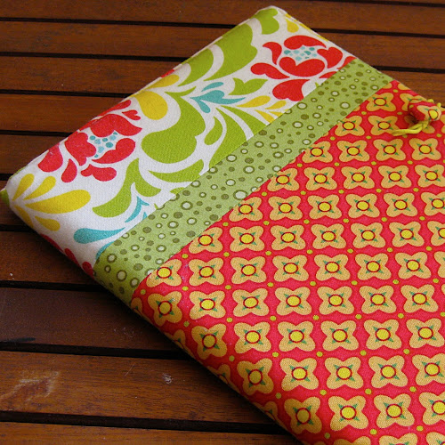 Fabric notebook cover tutorial