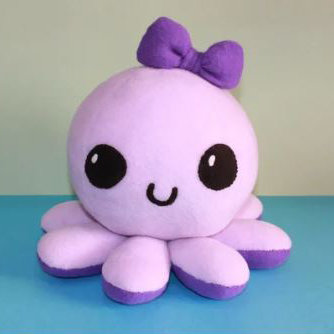 Cute octopus plush sewing pattern