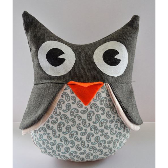 Owl stuffie sewing pattern