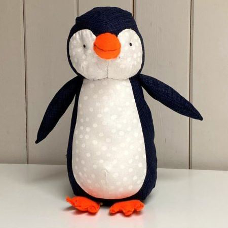 Penguin soft toy sewing pattern free