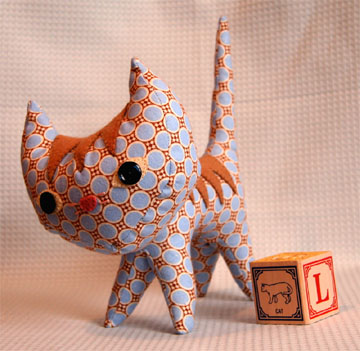 Cat stuffed animal sewing pattern free