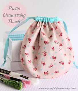 Simple Drawstring Bag (Ad-Free PDF)