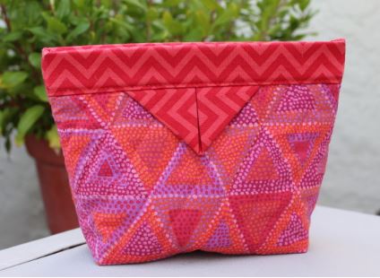 Clutch purse with snap closure free pattern