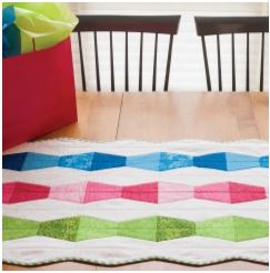 Modern quilted table runner free pattern
