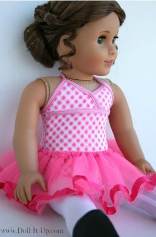 American girl 18 inch doll tutu skirt free sewing pattern